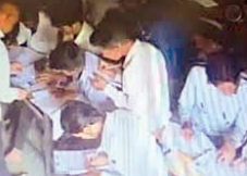 जैतापुर में सामूहिक नकल: 19 लाेग सस्पेंड